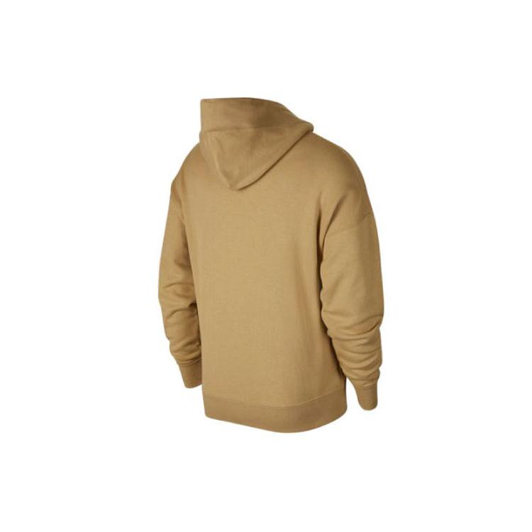 Nike Sweatshirts Men's Apricot Tea Brown Hooded Moderate Regular BV0761-297