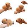 New Trendy Plush Capybara Poppa Ring Water Rat Poppa Bracelet Popular Animal Plush Toy Poppa Ring Birthday