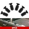4/6/8pcs Rubber Tie Down Anchors Lock Ride For UTV ATV For Polaris Ranger 500 700 800 1000XP Sportsman 110 400 450 Accessories