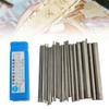 36PCS Solid Round Stainless Steel Rod Stainless Steel Round Metal Rod  Wire Wrapping