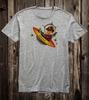 Retro Novelty Tee T Shirt Vintage Mid Century Art Atomic Flying Saucer Kid #2