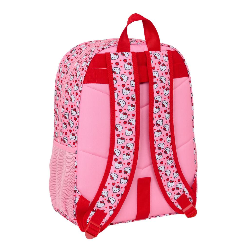 School Bag Hello Kitty Pink 33 x 42 x 14 cm