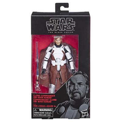 Hasbro Star Wars Black Series Clone Commander Kenobi E5157 Obi-Wan (Authentic)
