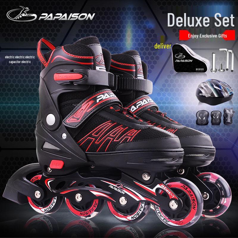 Flashing Roller Skates for Beginners: Adults & Kids, Boys & Girls, Professional Quality