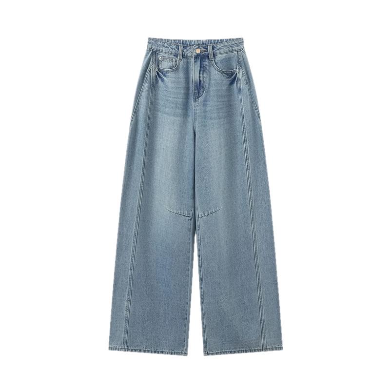 TonLion Women's Wide-Leg Denim Jeans