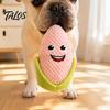Soft Bite Resistant Dog Plush Corn Toy, Squeaky Chew Crinkle Stuffed Safe Toys for Puppies Puppy Teething Toy Small To Medium Dogs Funny Boredom