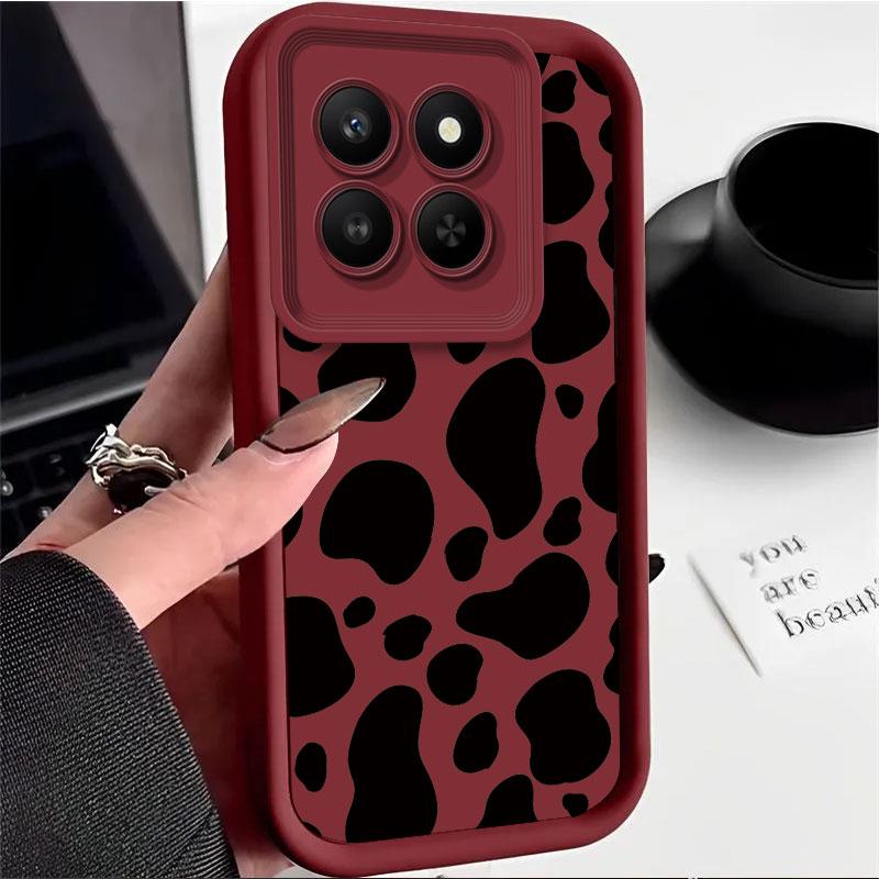 Phone Case For Honor 400 Smart /Honor X9D X7D /HonorX9D X7D 400Smart Case Protect Leopard Print Pattern Silicone Soft Back Cover