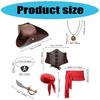 Cariban Pirate Costume Accessories 7PCS Hat And Headscarf Set Practical Polyester For Theme Parties