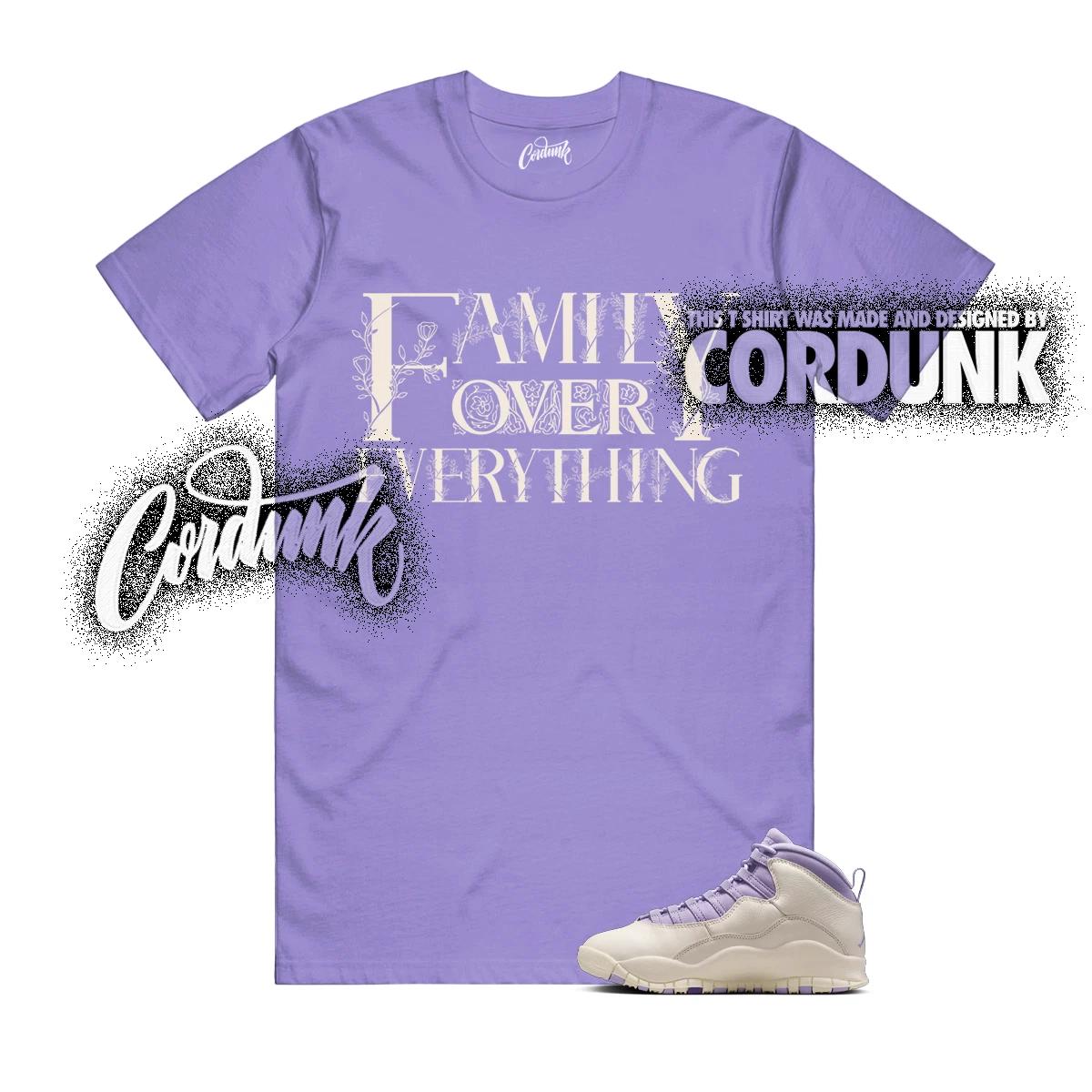 10 Hydrangeas Chalk Wild Grape Purple Lavender T Shirt Match FAM M