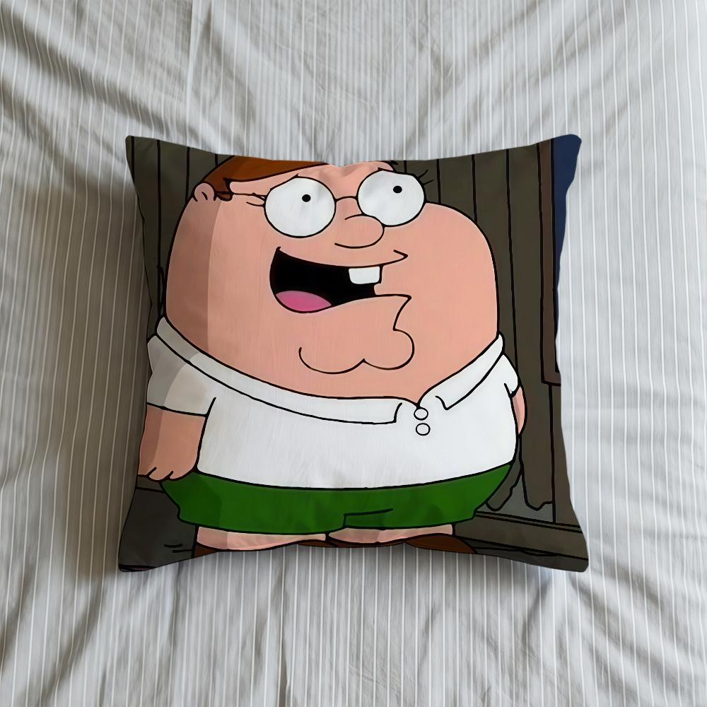 F-FfamilyS-ES Griffin Cushion Cover Soft Case Sofa Living Room G-GguyS-ES Home Peter Comfortable Office Decor Protective Pillow