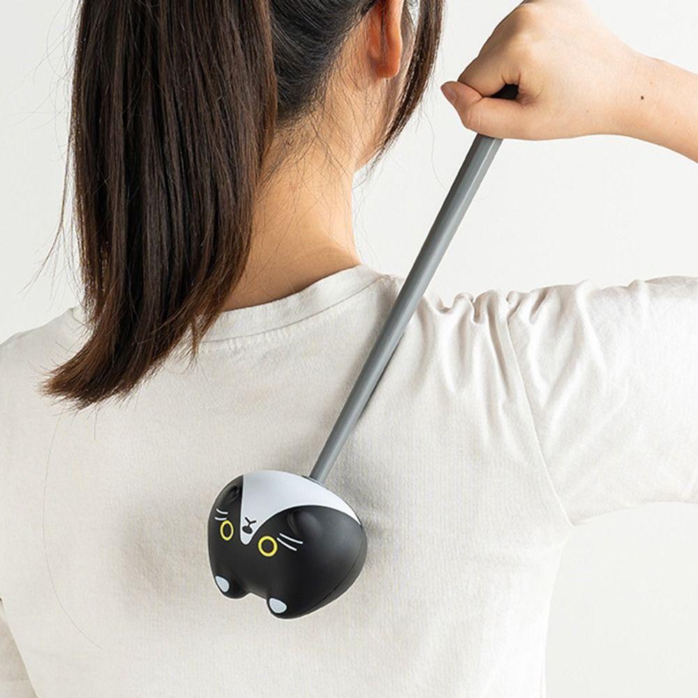 Elastic Muscle Massage Stick Cute Doll Percussion Massager Hammer Health Knock Massage Tool  Unisex