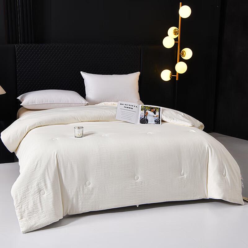 Fangwang All-Season Tussah Silk Blend Quilt