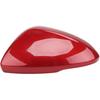Car Rearview Side Mirror Cover Fit for Chevy Cruze 2017 2018 2019 Outer Door Wing Mirror Case Housing Shell with Lamp Type Decoration(Red(Left))