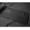 Car Sun Visor Suede Sunglasses Holder Multi-functional Card Holder Storage Pocket Car Interior Glasses Clip Car Accessories