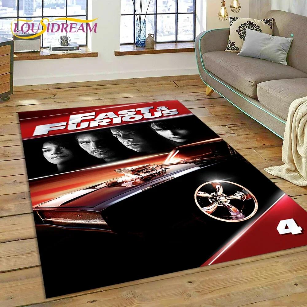 

Fast & Furious X 10 Vin Diesel Movie Carpet Rug for Bedroom Living Room Home Sofa Decoration,Children Game Large Decor Floor Mat 80cm x 160cm