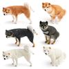 Pvc Realistic Shiba Inu Puppy Figure For Childrens Cognitive Play Animal Decor