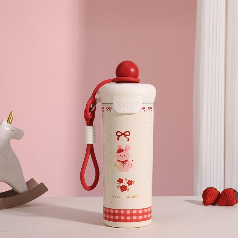 316 Stainless Steel Insulated Water Bottle Cute Cold Beverages Cups Drinkware Vacuum Flask  Office