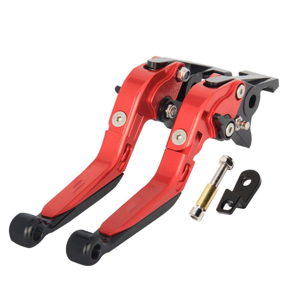 Retractable Brake & Clutch Lever with Parking Lock for XMAX300 2023-2025 Motorcycle