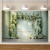 Floral Arch Adult Birthday Wedding Maternity Art Portrait Decor Backdrop Baby Shower Wedding Dress Photography Studio Prop
