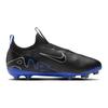 Nike Zoom Mercurial Vapor 15 Academy MG GS Shadow Pack Kids Sneakers Black Hyper-Royal Chrome DJ5617-040