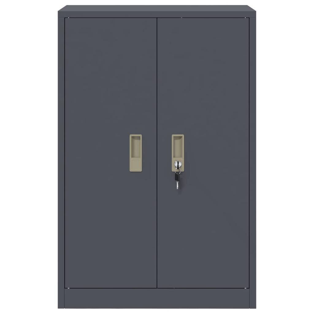 Storage Cabinet Anthracite 60 x 40 x 90 cm Steel