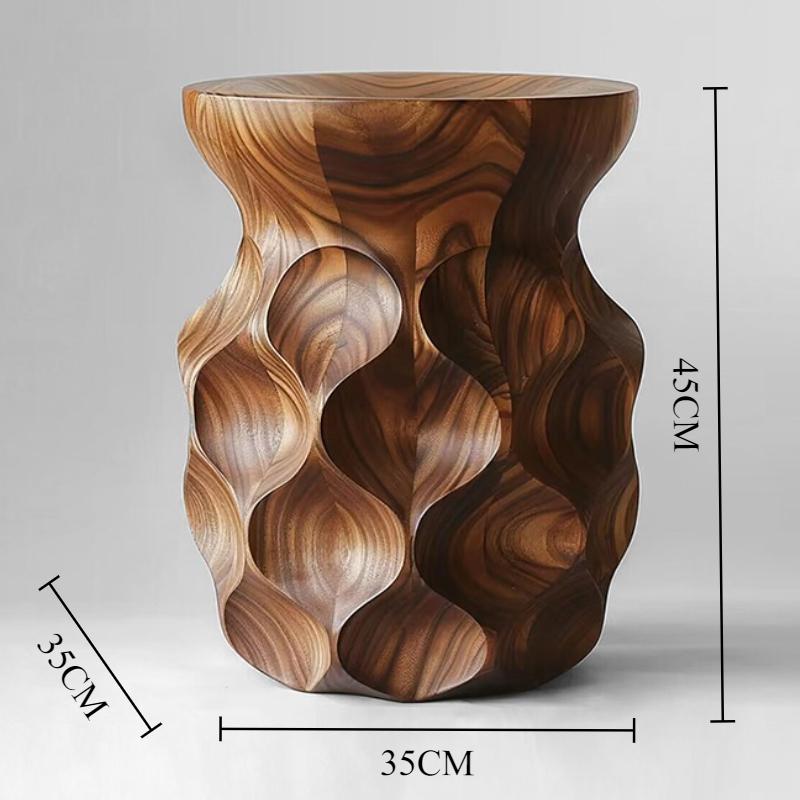 Wooden Coffee Table Simple Creative Side Table Living Room Decoration Tea Tables Corner  Lounge Stool Aesthetic Home Furniture
