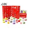 Geburtstagsgeschenk für Kleinkinder Kinder Weihnachten Adventskalender, 24-Tage-Countdown-Box mit Überraschungsfiguren, Dekorativer Kalender Festliche Atmosphäre