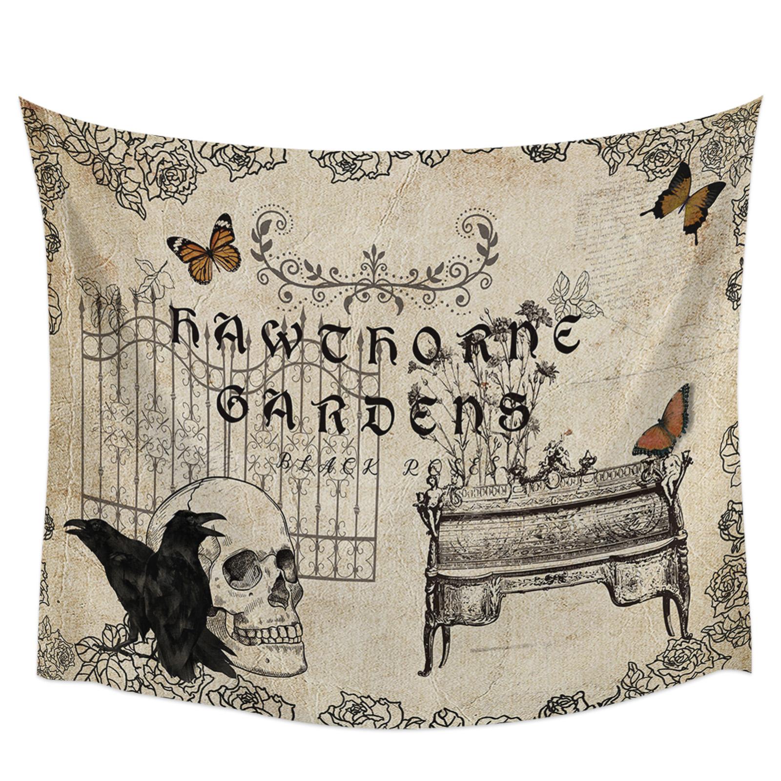 Хэллоуин Ночи Ужасов Гобелен Настенный Гобелен Хиппи Домашний Декор Гостиная Спальня — фото 12