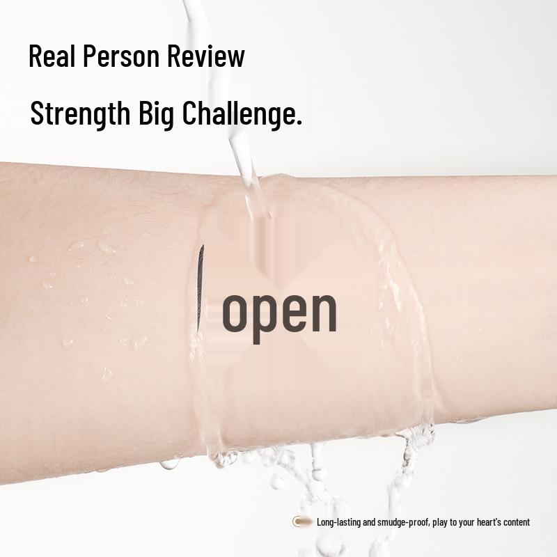 MYG Meiyan Tang Ultra-Fine Slim Eyeliner Pen - Quick-Dry, Water-Based, Easy-Remove, Waterproof, Sweatproof, Smudge-Proof.