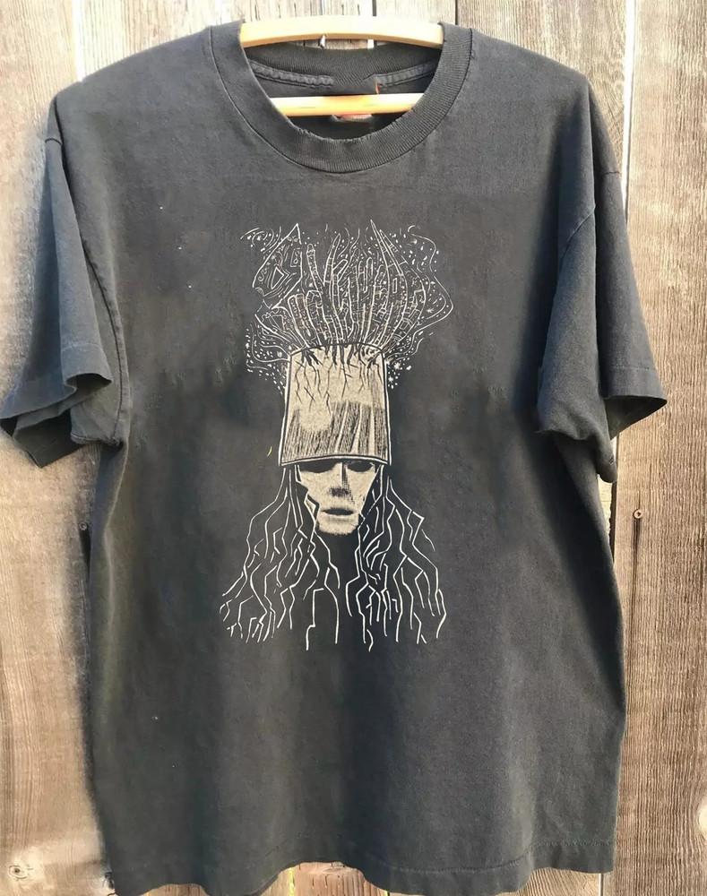 90s Buckethead Classic style Charcoal Men Women T shirt Unisex Unisex T-Shirt S