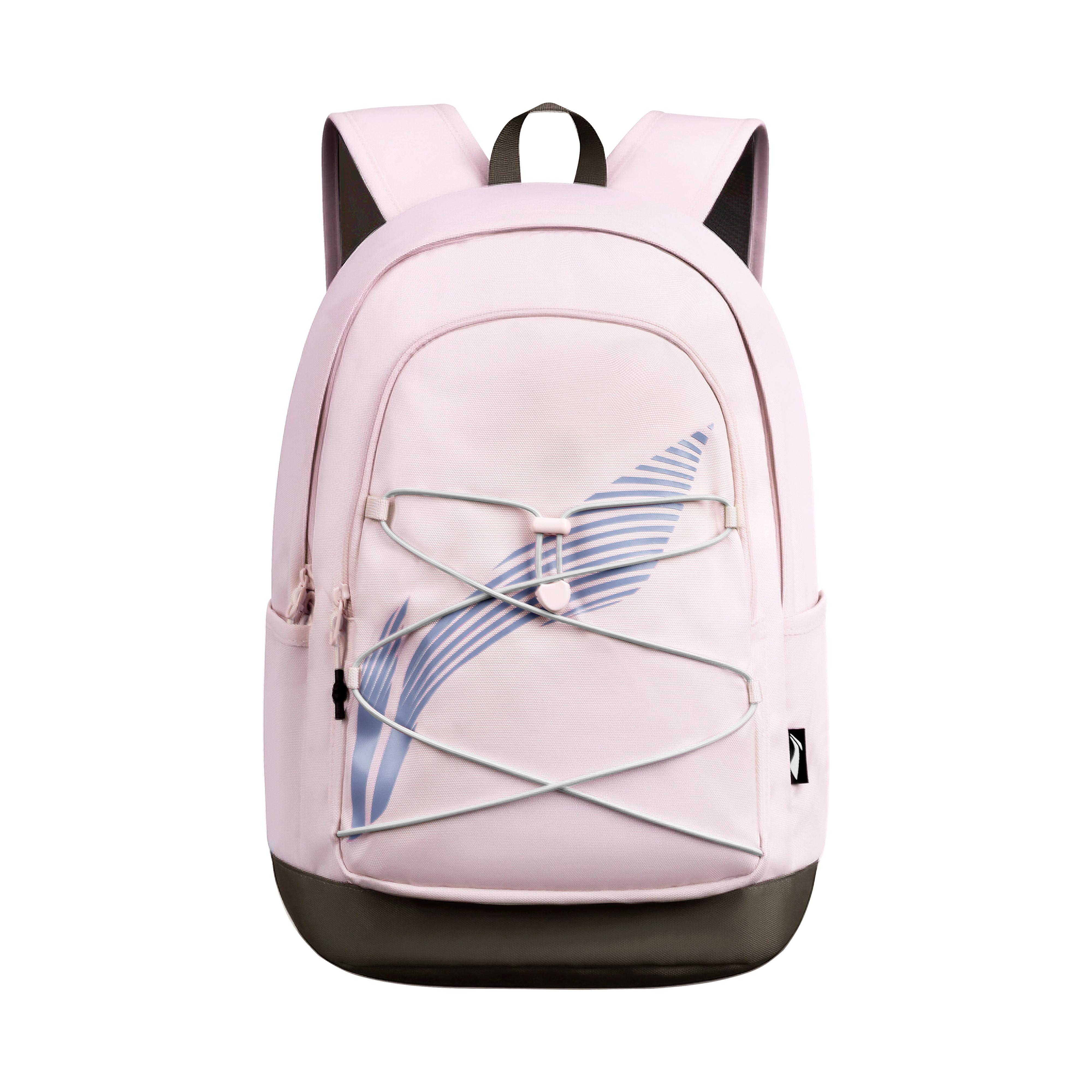 Li Ning Polyester Backpack Regular Unisex Pomegranate Powder YBSV207-2