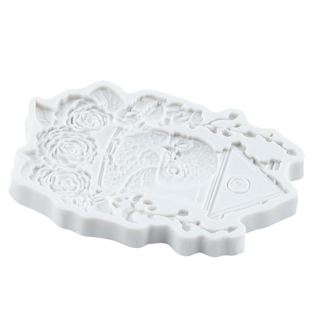 Owls Bird Silicone Molds Owls Fondant Mold Cake Decorating Tools Cupcake Topper Candy Chocolate Gumpaste Mold