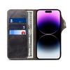 Prémiové olejové voskované kožené pouzdro S26 na telefon iPhone 17 Pro Max/16 Plus