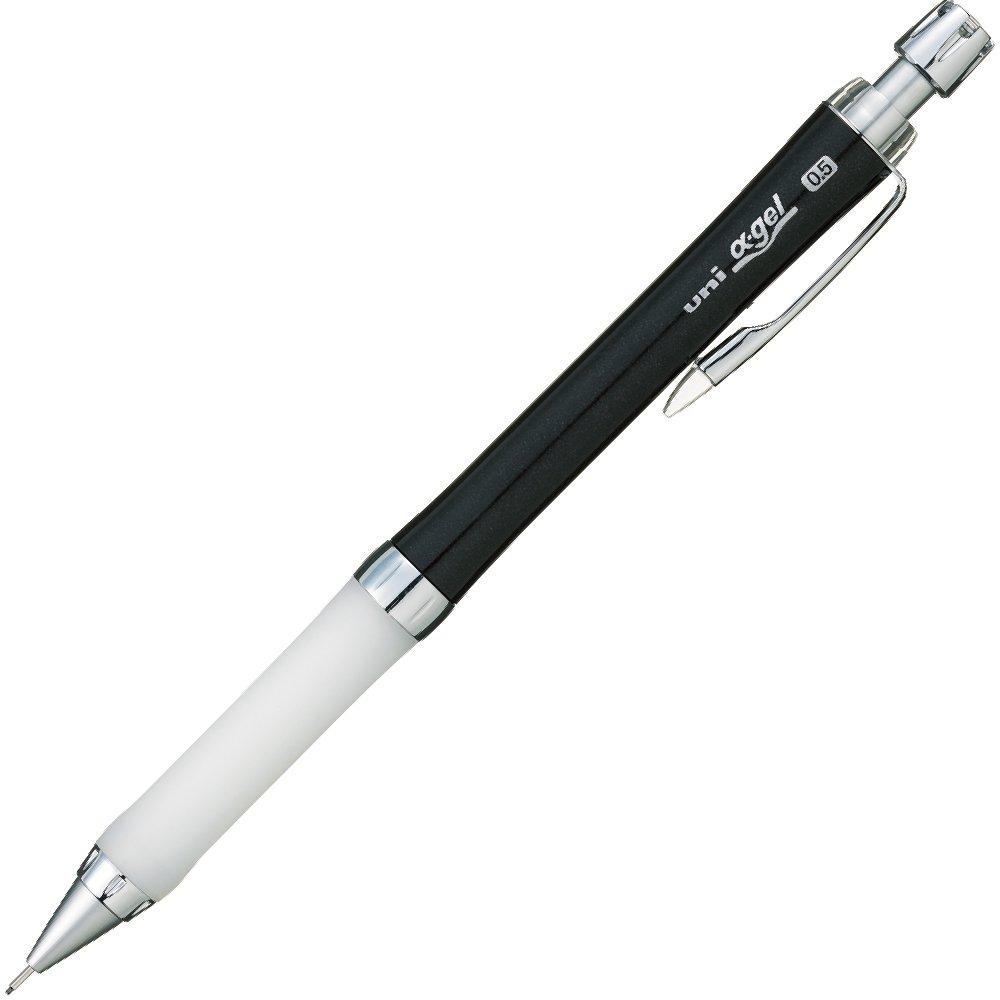 Mitsubishi Pencil Alpha Gel Slim Soft Mechanical Pure 0.5 Pencil, Black, M5807GG1PP.24