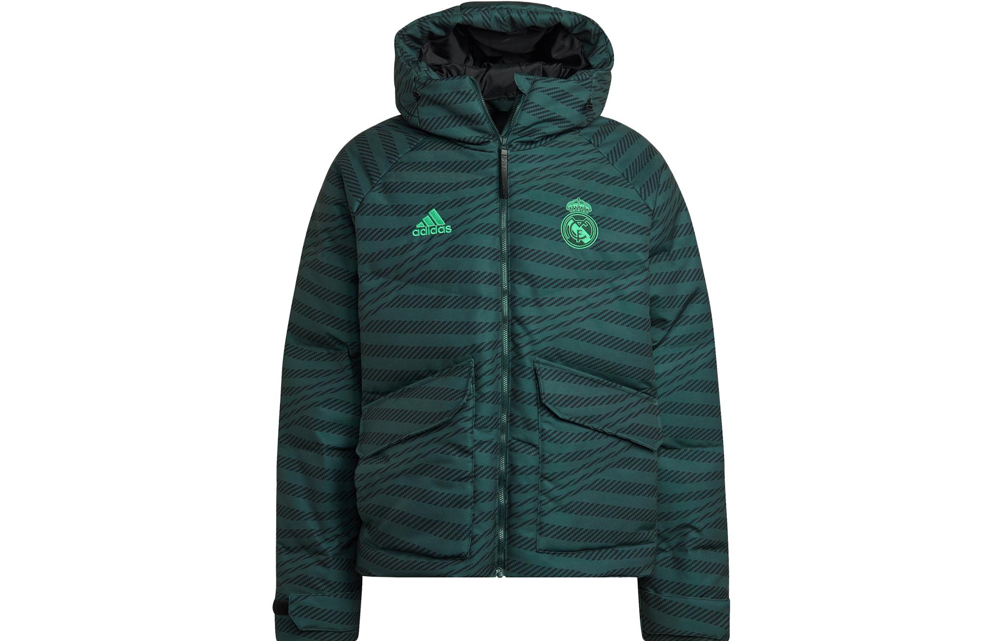 Adidas Real Madrid C.F Down Jacket Men s Green HD1335 L