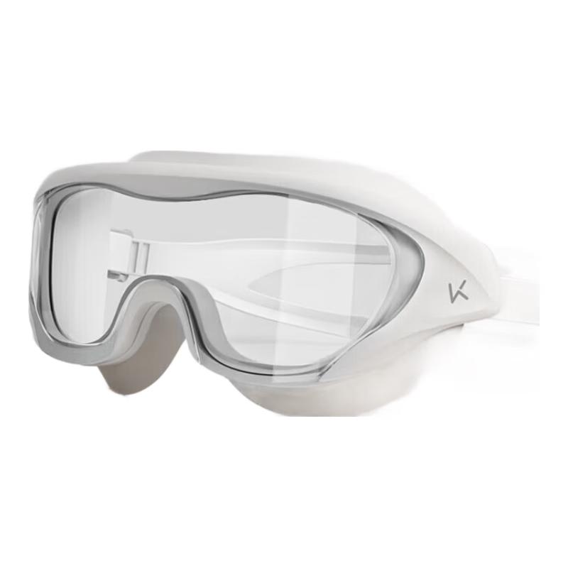 Keep HD Anti-Fog Large Frame Swimming Goggles Flat Lens