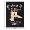 Funny Orthopedic Surgeon design Save Your Feet Throw Blanket anime Multi-Purpose Decoratives Plaid on the sofa Blankets