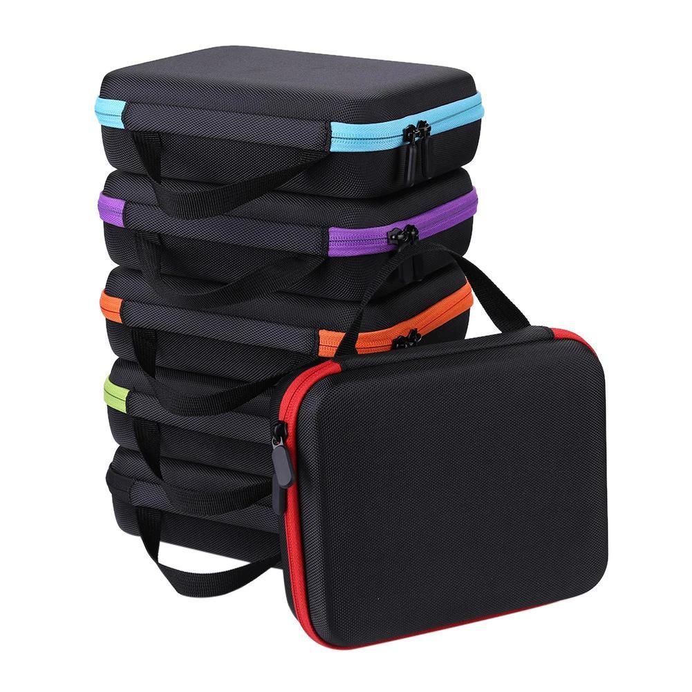 EVA Essential Oil & Nail Polish Storage Bag with 30 Compartments for 5ml & 10ml Bottles
