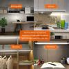 20/30/40/50 Spina USB Illuminazione LED Dimmerabile 3 Colori Cambiabili Luce Notturna LED Cucina Camera da Letto Illuminazione Con Striscia Magnetica Per Camera da Letto Cucina Luce