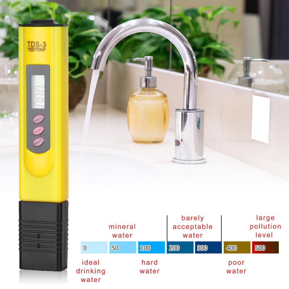 

Hot Sale Digital 0-9999 ppm Measurement TDS Meter Tap Water Testing Instrument PPM Tester Test Pen