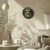 Elf Holiday Metal Wall Art Round Sign Christmas Decor for Home Bar Cafe