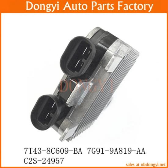 Blower Motor Resistor Regulator Fan Module OE NO. 7T43-8C609-BA 7T438C609BA 7G91-9A819-AA 7G919A819AA C2S-24957