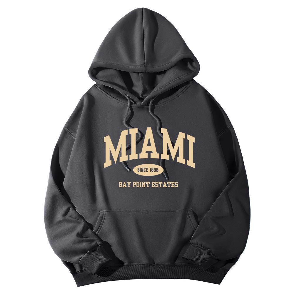 2025 Unisex Trendy Letter Print Hoodie, Autumn/Winter Casual Loose Fit