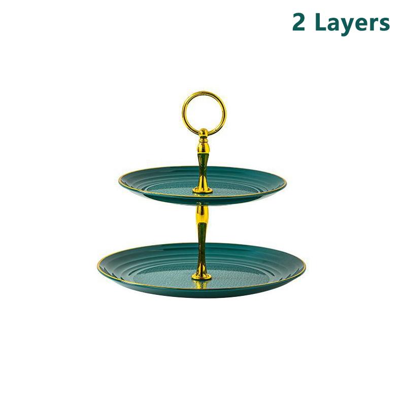 Kake Makron Brettstativ Fruktfat Cupcake Utstillingsstativ Kakeutstillingsstativ Plast Tørket Fruktfat Festborddekorasjon