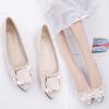 New 2025 New Spring Shoes Women Flats Top Quality Flat Shoes European Style Loafers Round Toe Casual Shoes Plus Size 569