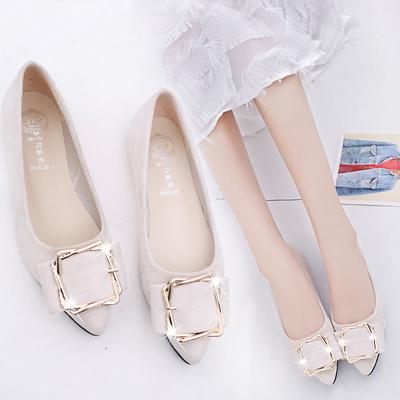 Mode Neu 2025 Neue Frühjahrsschuhe Damen Ballerinas Top-Qualität Flache Schuhe Europäischer Stil Slipper Runde Zehenpartie Freizeitschuhe Übergröße 569