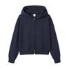 Women's Heavyweight 350g Hooded Zip-Up Cardigan Jacket: Trendy Korean Style Casual Hoodie Sweatshirt for Autumn.