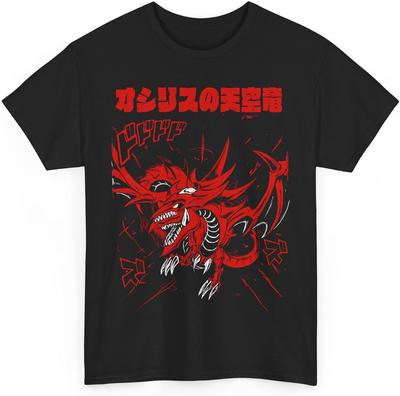 Camiseta Gráfica Slifer para Hombre Anime Vintage Unisex El Dragón del Cielo Regalo Camisa Suave Especial Premium Exclusivo M-41