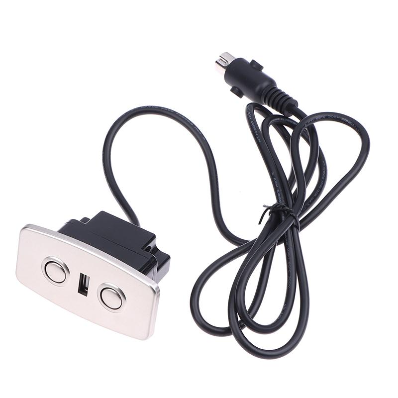 מתג בקר משענת נדנדה למסאז' שקע USB לטעינה 5 פינים ישרים החלפת שלט למשענת נדנדה חשמלית לספה