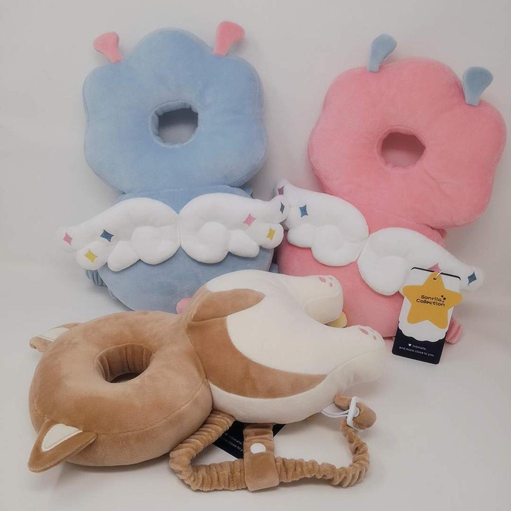 Sonriia Baby Head Backpack with Prevents Falls and Adjustable Shoulder for Babies 5 Months and Safety Baby Shower Gift Guard, Anti-Bump Cushion,